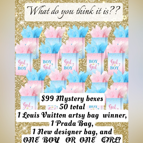 🩷💙 Mystery boxes & Louis Vuitton Artsy Bag winner! Like to be notified 36 - Picture 1 of 1